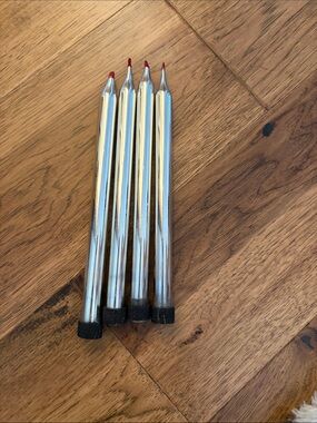 Vintage Mercury Glass Candle Tapers